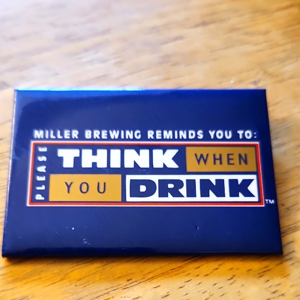 Miller Brewing Magnet - Think Drink